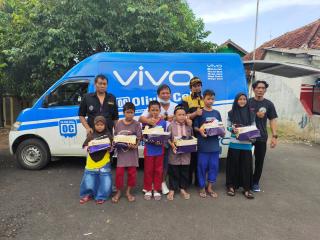 Granat Majalengka Bersama Vivo Olivia Cell Berikan Bantuan Pada Anak Sekolah Dasar